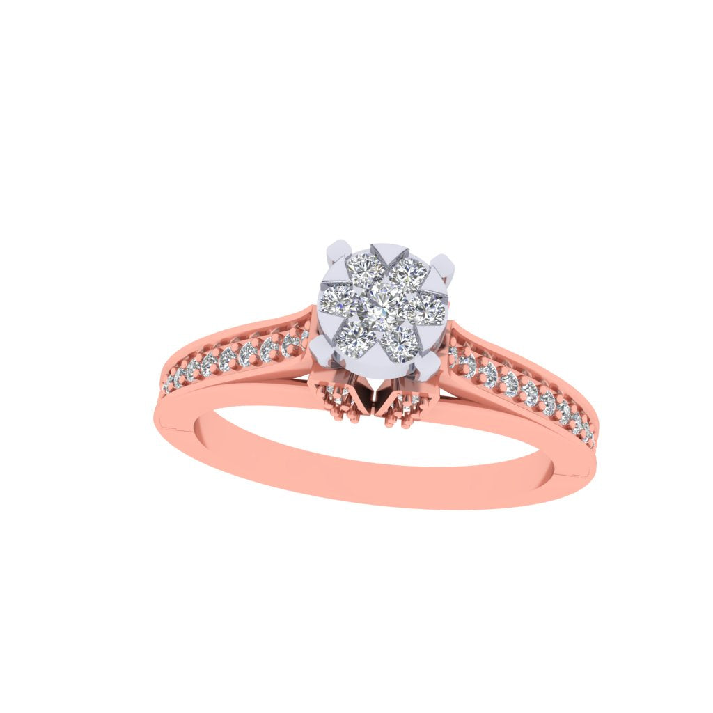 Rosy Enchantment Ring
