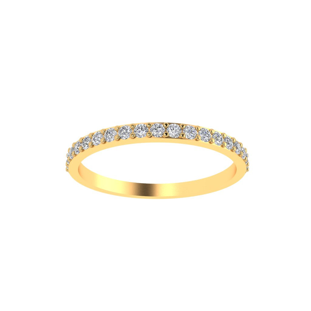 Glimmering Loop Ring