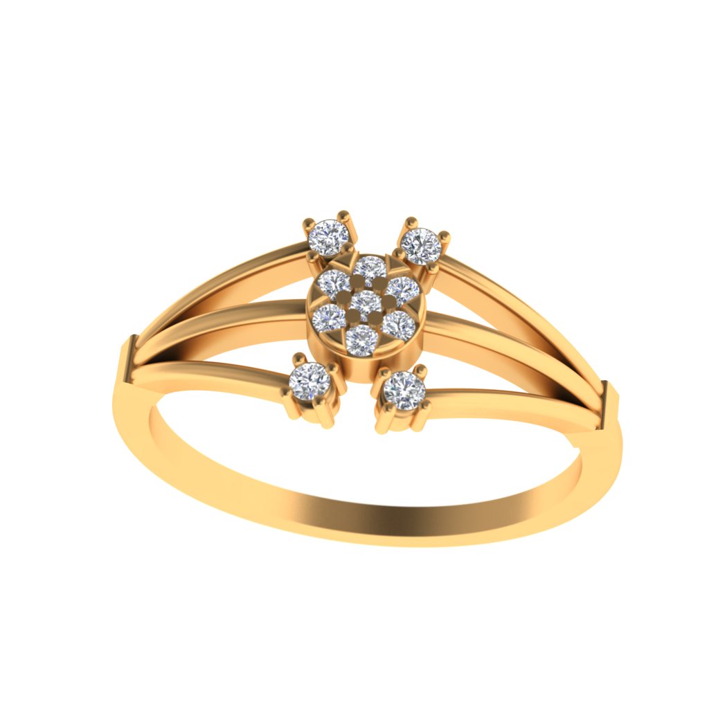 Glistening Star Ring
