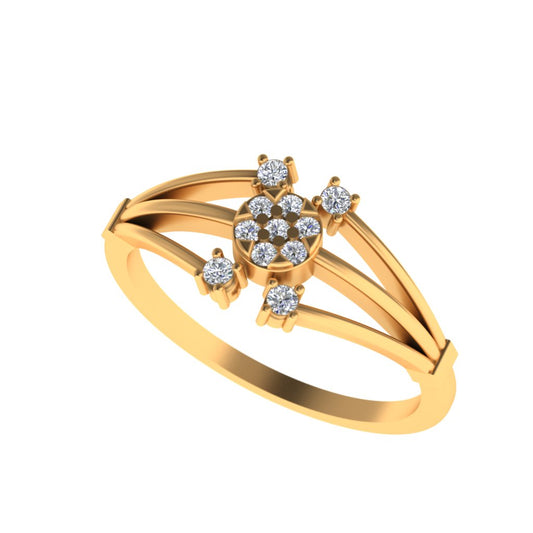 Glistening Star Ring